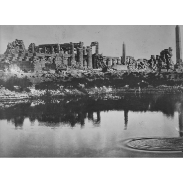 Les ruines d'Amen-Ra et son lac sacré, Égypte