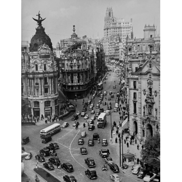 Rue Gran Via, Madrid