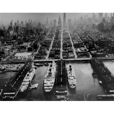 New York vue du ciel, 1951