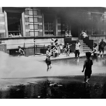 Joie estivale à Harlem, 1955