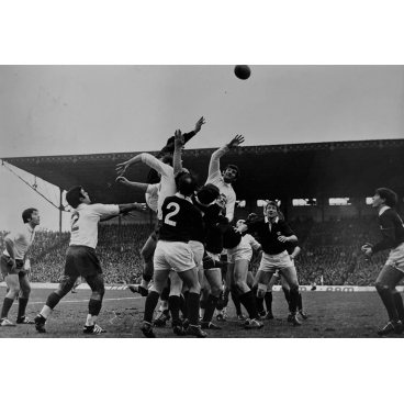 Les écossais battent les tricolores à Colombes, 1969