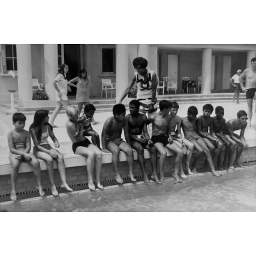 Joséphine Baker et ses enfants, 1969