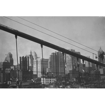 New York depuis le Brooklyn Bridge