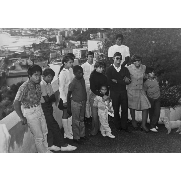 Joséphine Baker et sa famille au complet