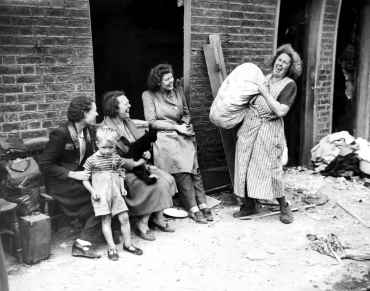 Les conséquences du raid, Londres, 1941