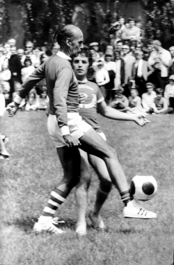 Journée sportive de Valery Giscard D'Estaing, Chamlières, 1973