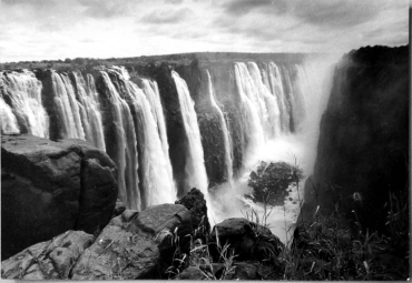 Les chutes Victoria, février 1985