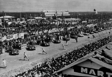 Départ des 24H du Mans, 1955