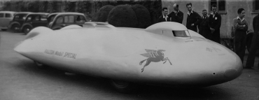 La voiture de John Cobb à Brooklands, 1947