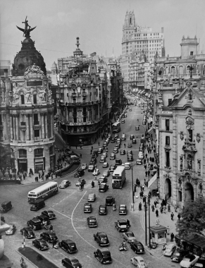 Rue Gran Via, Madrid