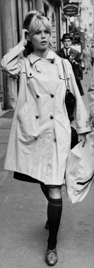 B.B. pendant une journée de shopping, Londres, 1963