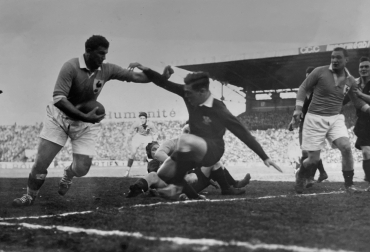 Le match de rugby France - Galles, 1947