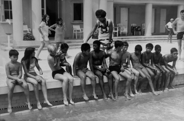 Joséphine Baker et ses enfants, 1969