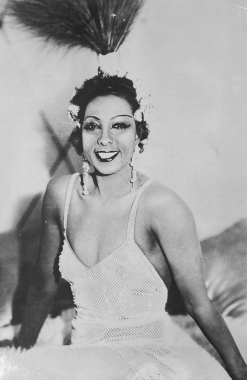 Portrait de Joséphine Baker à ses débuts