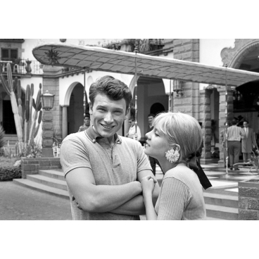 Johnny et Sylvie en voyage de noces, 1965