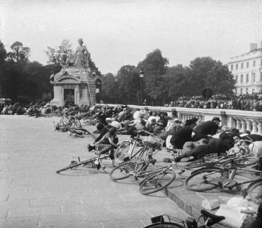 Scène de panique à Paris, 1944